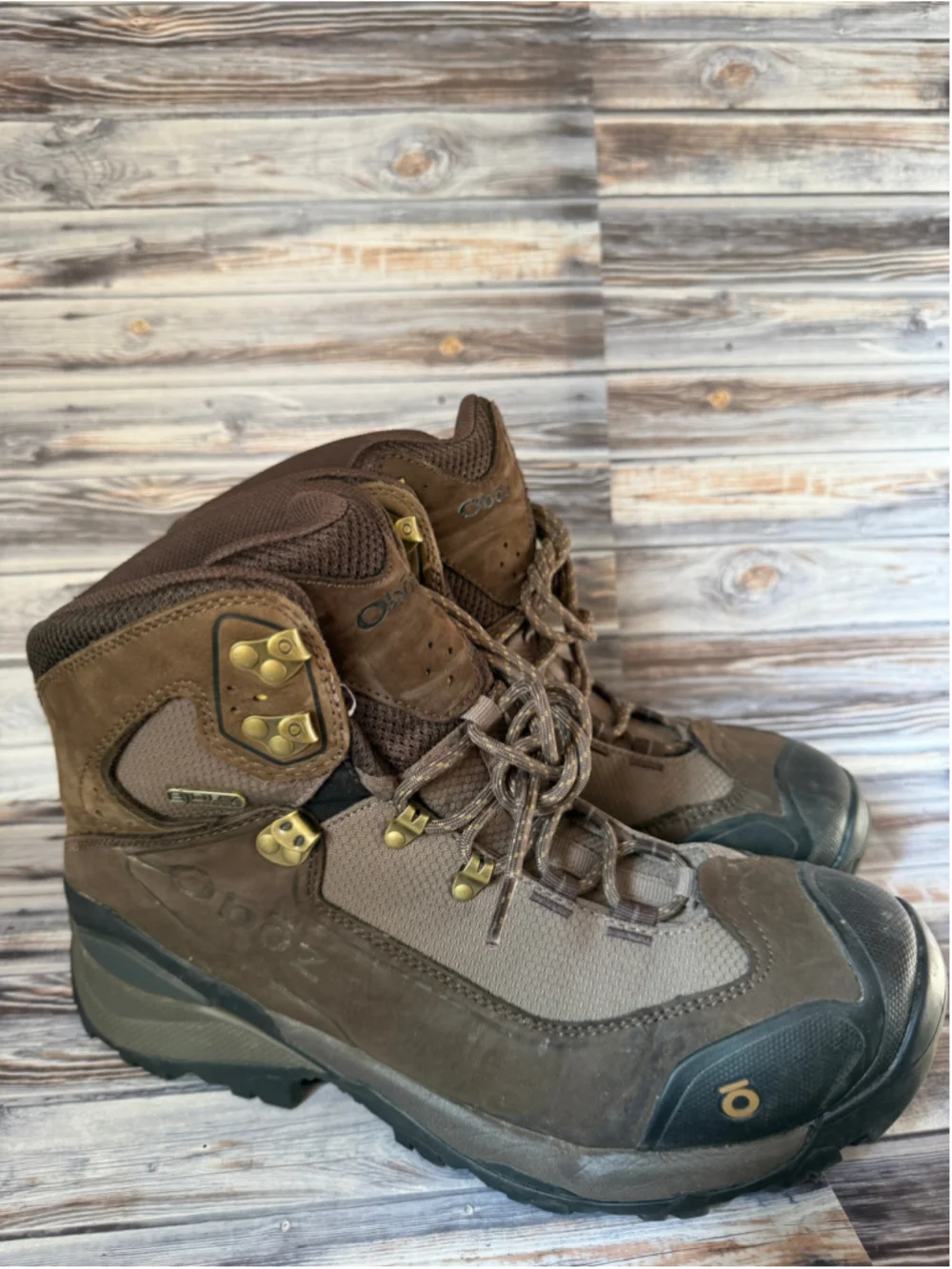 Oboz mens Wind River B-Dry Backpacking Boot size 11